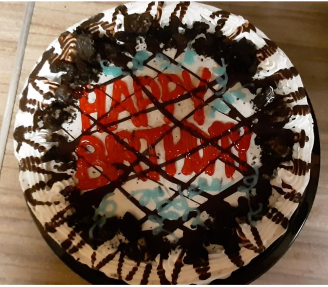 Jordan's birthday cake
